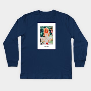 The Fool Tarot Card - Shelley Long Kids Long Sleeve T-Shirt